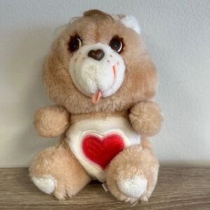 Care Bear Vintage Kenner 1983 6 inch Tenderheart Stuffed Animal